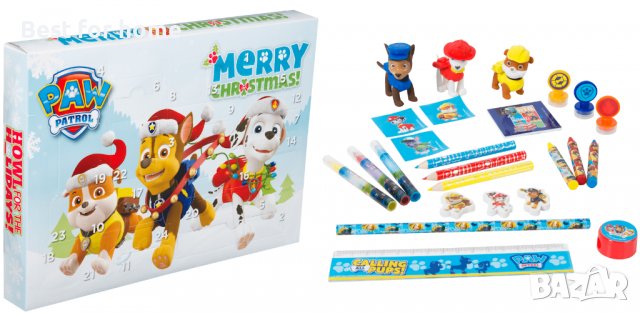 Коледен адвент календар Пес патрул Paw Patrol , снимка 6 - Образователни игри - 38767985