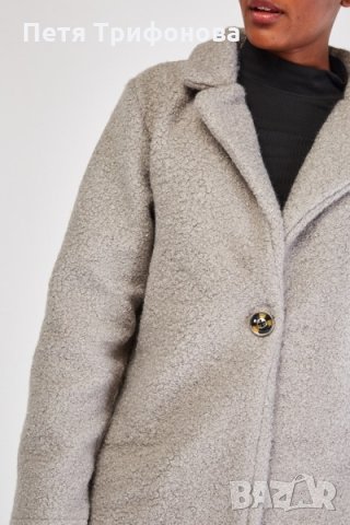 НАЛИЧНИ Сиво преходно палто сако с кашмир внос от Англия  М размер, снимка 2 - Палта, манта - 26755446