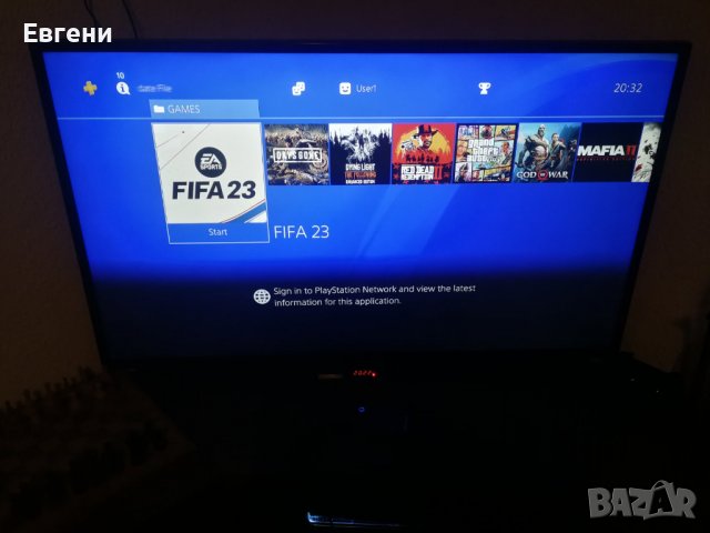Ps4 slim  с много игри Fifa23, снимка 1 - PlayStation конзоли - 38246441
