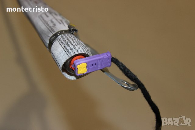 Дясна завеса Audi A4 B7 (2004-2007г.) 8E9880742 ляв airbag таван 8E9 880 742, снимка 4 - Части - 43356280