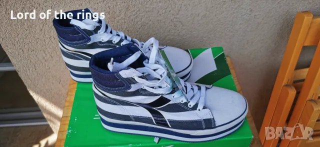 Оригинални маркови дамски сникърси / кецове DIADORA - 38 номер, снимка 2 - Кецове - 49958619