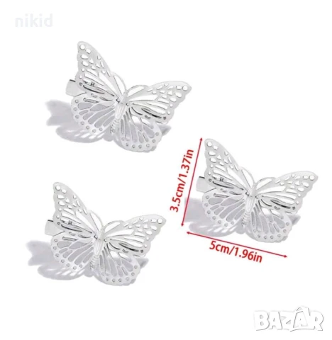 пеперуда пеперуди фиба фиби шнола нежна за коса, снимка 6 - Аксесоари за коса - 14596385