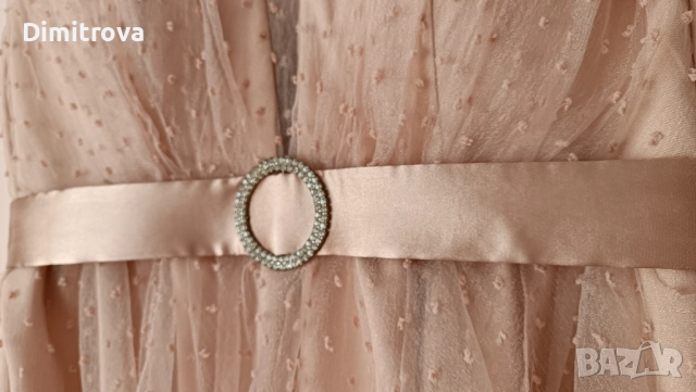 Разкошна официална рокля Naomi от тюл, снимка 8 - Рокли - 51701326