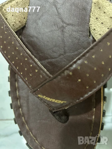 Нови олекотени кожени чехли / джапанки, снимка 11 - Джапанки - 51142613