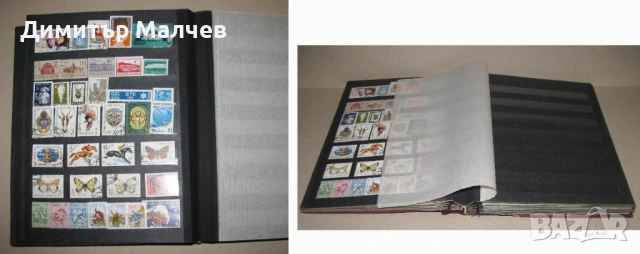 Албум класьор с клеймовани марки ок. 250 бр. български руски полски, отлични, снимка 7 - Филателия - 53122069