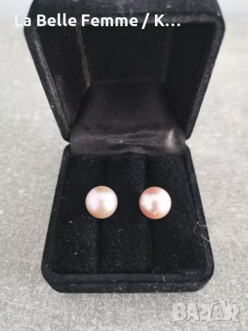 Обеци от перли, снимка 2 - Обеци - 37820814