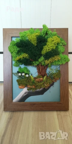 Картини със скандинавски мъх, снимка 2 - Картини - 50048329