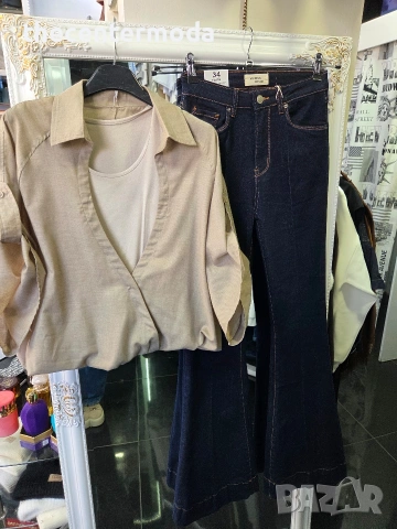 Риза с потник към нея 