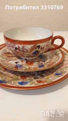 Красиви порцеланови чашки за кафе и чай- сет.