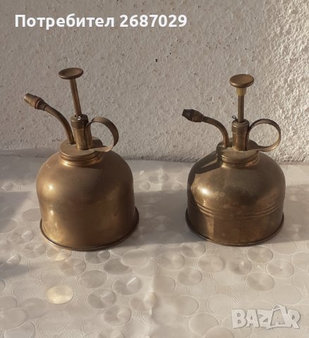 пръскачки мед, метал, уред за пръскане 2 бр