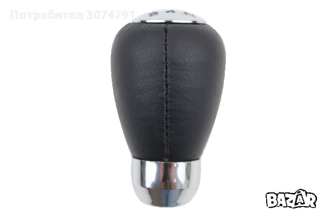 Универсална Топка за Скоростен Лост Черна Еко Кожа с 5 скорости, снимка 6 - Аксесоари и консумативи - 32219477