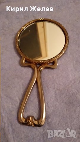 50 JAHRE BADER Kalog PFORZHEIM Старо РЯДКО МАРКОВО ПОЗЛАТЕНО КРИСТАЛНО ОГЛЕДАЛО Списание БАДЕР 12439, снимка 8 - Антикварни и старинни предмети - 38258946