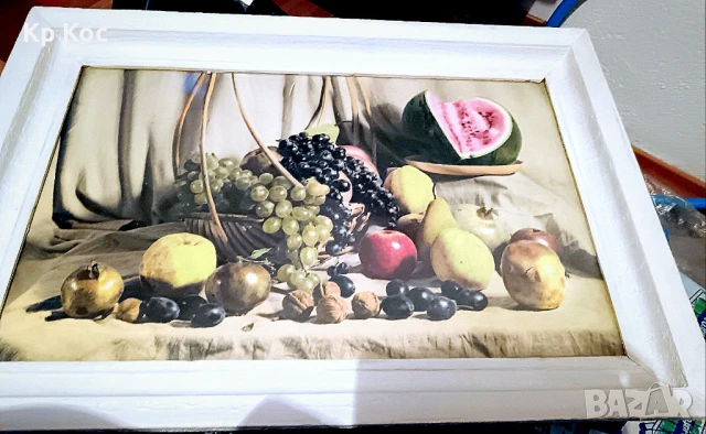 голям ръчно ушит гоблен Кралско езеро By the Konigssee, снимка 14 - Гоблени - 50992429