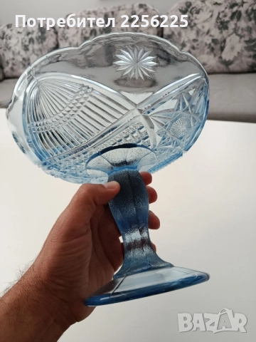 Стъклени фруктиери, снимка 10 - Декорация за дома - 51664626