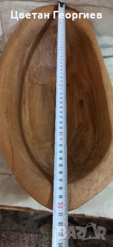 купа за плодове от маслиново дърво, снимка 9 - Декорация за дома - 49136877