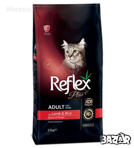 Насипна храна за котки Reflex Plus Adult Cat, снимка 2 - За котки - 28671292