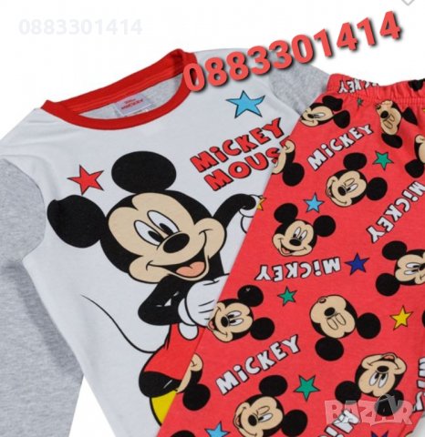 Пижама Мики Маус , снимка 3 - Детски пижами - 39453576