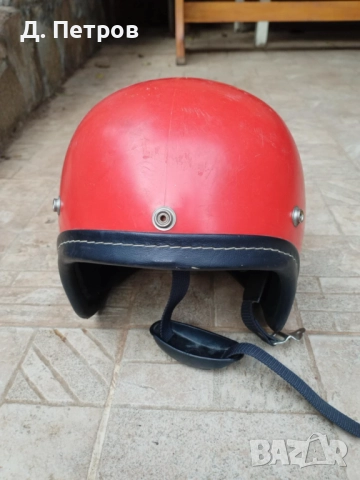 Ретро каска за мотоциклет, снимка 2 - Аксесоари и консумативи - 52179856
