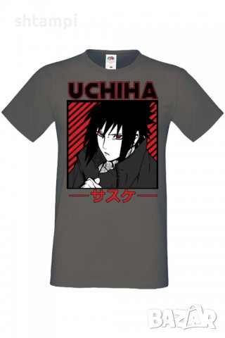 Мъжка тениска Naruto Sasuke Uchiha 02,Анимация,игра,Празник,Повод,, снимка 8 - Тениски - 38121995
