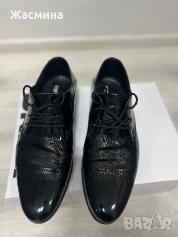 Мъжки лачени обувки, снимка 3 - Официални обувки - 52389875