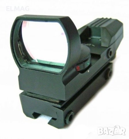 ПРИЦЕЛ -ХОЛОГРАМЕН БЪРЗОМЕРЕЦ  JH-400  с Червена и Зелена точка , снимка 9 - Оборудване и аксесоари за оръжия - 37593115
