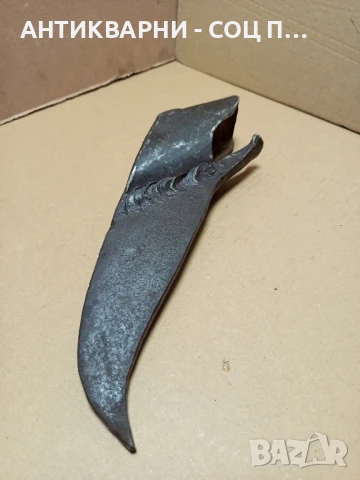 Стар Ръчно Кован Инструмент Тегло 1.300кг., снимка 5 - Антикварни и старинни предмети - 50489271