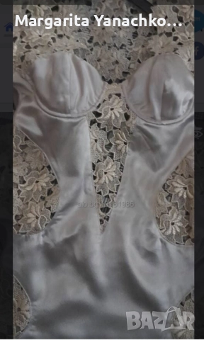 Красива дантелена рокля, снимка 4 - Рокли - 51782769