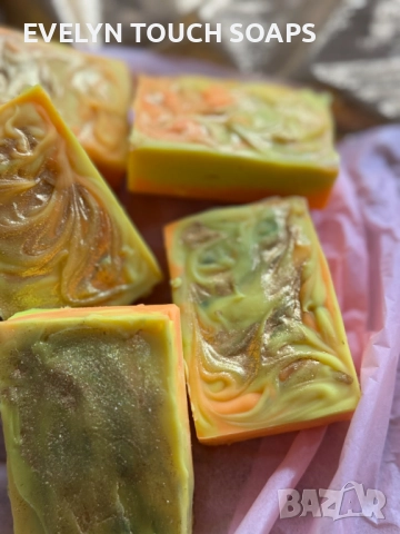 Ръчно изработен сапун “Печена ябълка и канела, снимка 6 - Козметика за тяло - 52567626