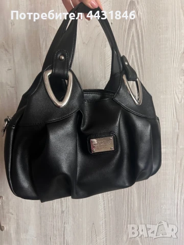 Дамска черна чанта, снимка 1