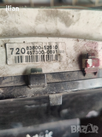 табло toyota yaris, снимка 2 - Части - 51741058