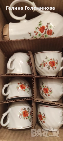 Сервиз за чай или кафе, снимка 4 - Чаши - 53105546