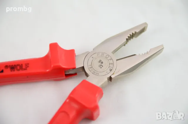 комбинирани клещи PROFEL WOLF 180 mm, снимка 2 - Клещи - 49055375