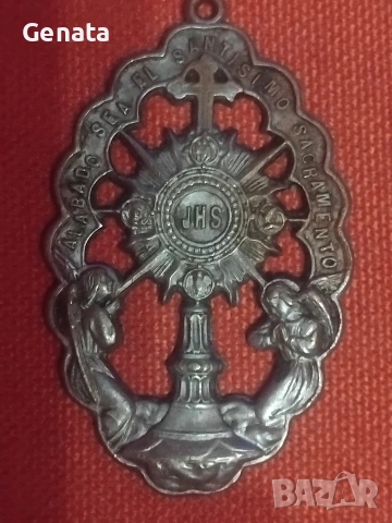 Стар медальон , снимка 3 - Антикварни и старинни предмети - 53016726