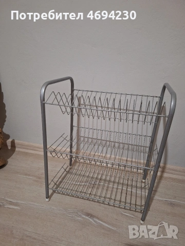 Сешоар За Съдове .На две нива Ползван ., снимка 2 - Аксесоари за кухня - 53062458