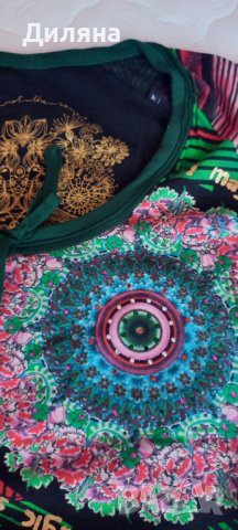 Блузи Desigual M, снимка 2 - Тениски - 39006867