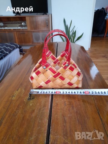 Стара кошница,кошничка #2, снимка 3 - Други ценни предмети - 35593996
