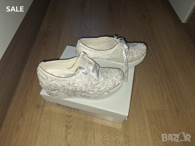 Булченски Обувки на Платформа, снимка 3 - Дамски обувки на ток - 44058923