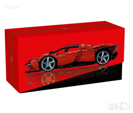 LEGO® Technic - Ferrari Daytona SP3, 3778 части. Нови и запечатани !, снимка 6 - Други игри - 52802530