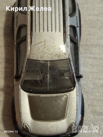 Метална количка ISUZU CROSS за КОЛЕКЦИЯ ДЕКОРАЦИЯ 44149, снимка 5 - Колекции - 53570360