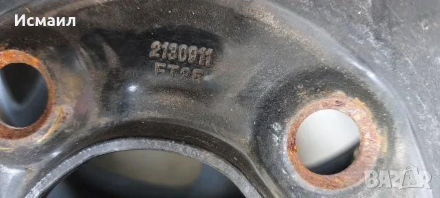 Железни джанти за VW Polo 13ц, снимка 4 - Гуми и джанти - 45119329