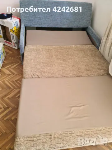 Разтегателно диванче, снимка 4 - Дивани и мека мебел - 49923588