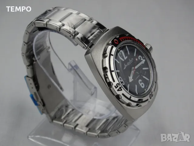 ВОСТОК АМФИБИЯ АВТОМАТИЧЕН ref: 090913, снимка 10 - Мъжки - 43232652