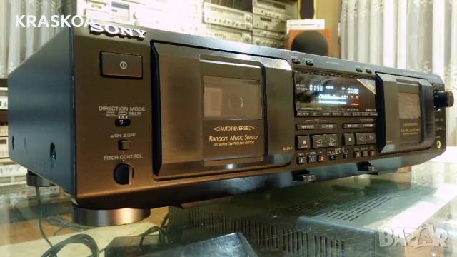  SONY TC-WE635, снимка 2 - Ресийвъри, усилватели, смесителни пултове - 47960308