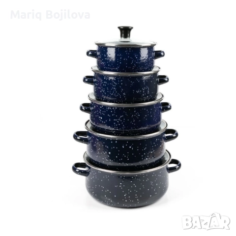 Комплект от 5 броя тенджери за домашна и професионална употреба 16/18/20/22/24см, снимка 10 - Съдове за готвене - 51689779