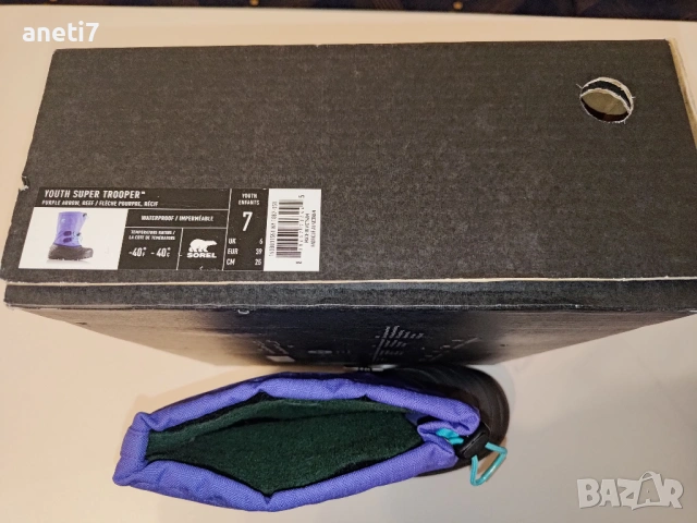 Нови апрески SOREЛ, EUR 39, неизползвани, с етикет. Отлично състояние, снимка 4 - Мъжки боти - 53289683