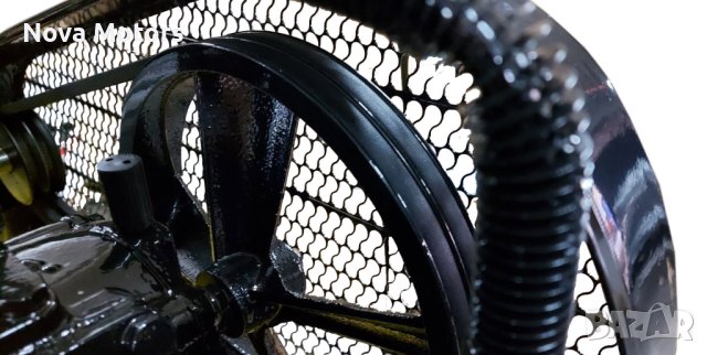 ItalyAir Компресор За Въздух 100L С Три Глави 3KW, снимка 6 - Компресори - 39692276