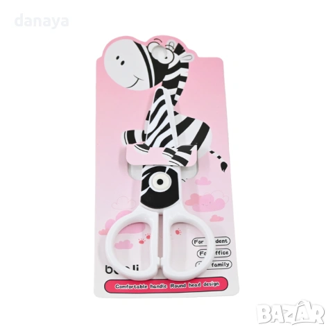 6307 Безопасна детска ножичка с очички, снимка 4 - Ученически пособия, канцеларски материали - 53220162