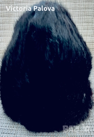 Шапка от заек с лъскав косъм  за модерни малки момичета, снимка 13 - Шапки - 52268547