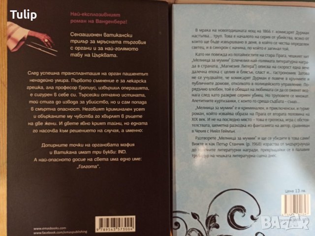 Книги - романтични, криминални и др., снимка 5 - Художествена литература - 37735069