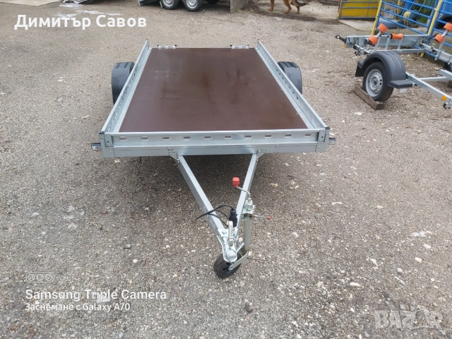 Туристическо ремарке REPO с пътеки до 750kg., снимка 5 - Ремаркета - 52225063